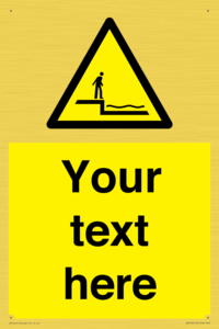 Custom Warning shallow water